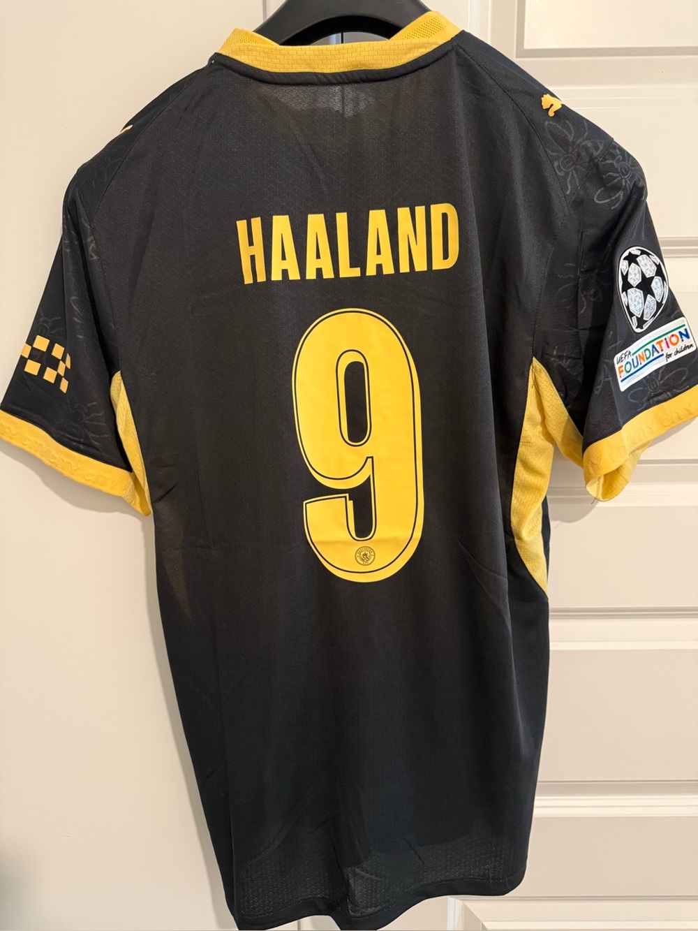NWT 2026 Manchester City Away Haaland Men’s Player Version Soccer Jersey XXL